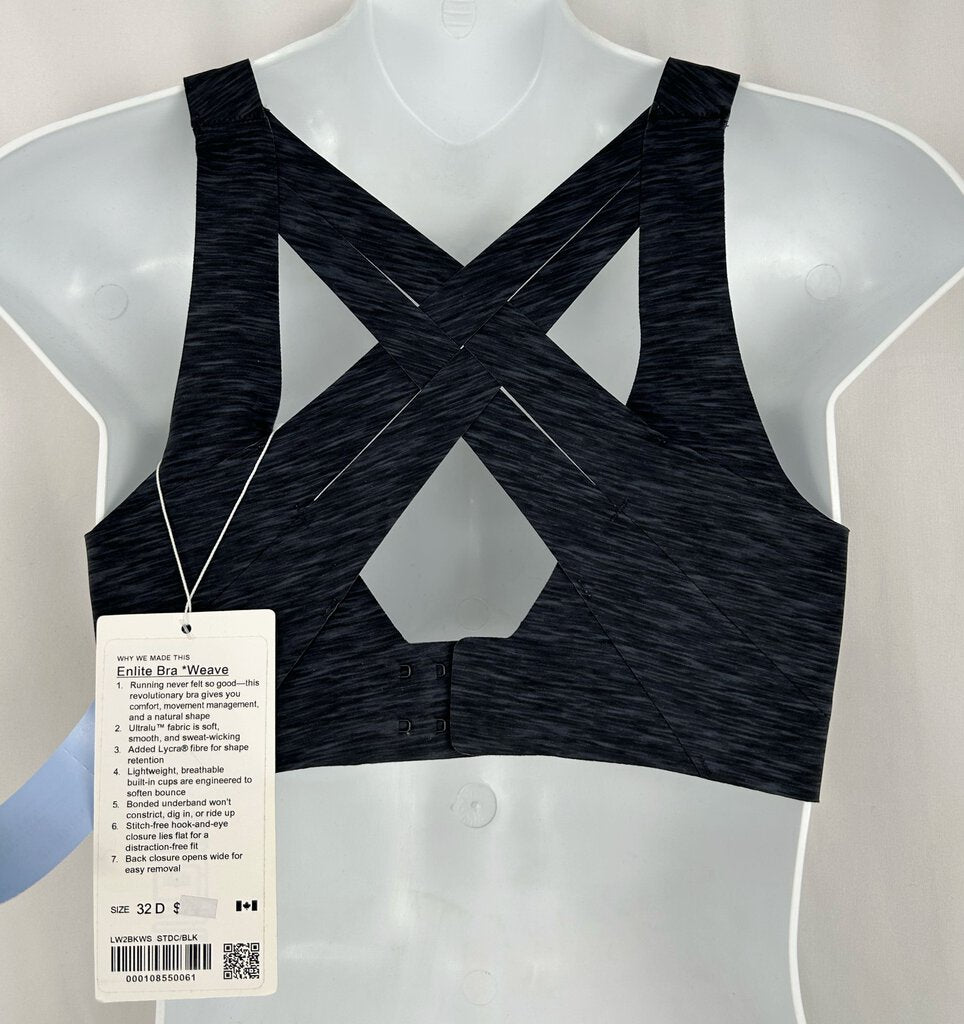 Lululemon NWT "Enlight Weave" bra (size 32D)