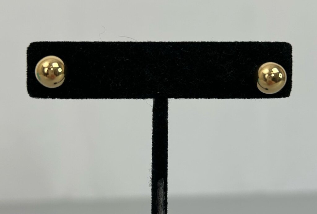 Tiffany 18K gold plated studs