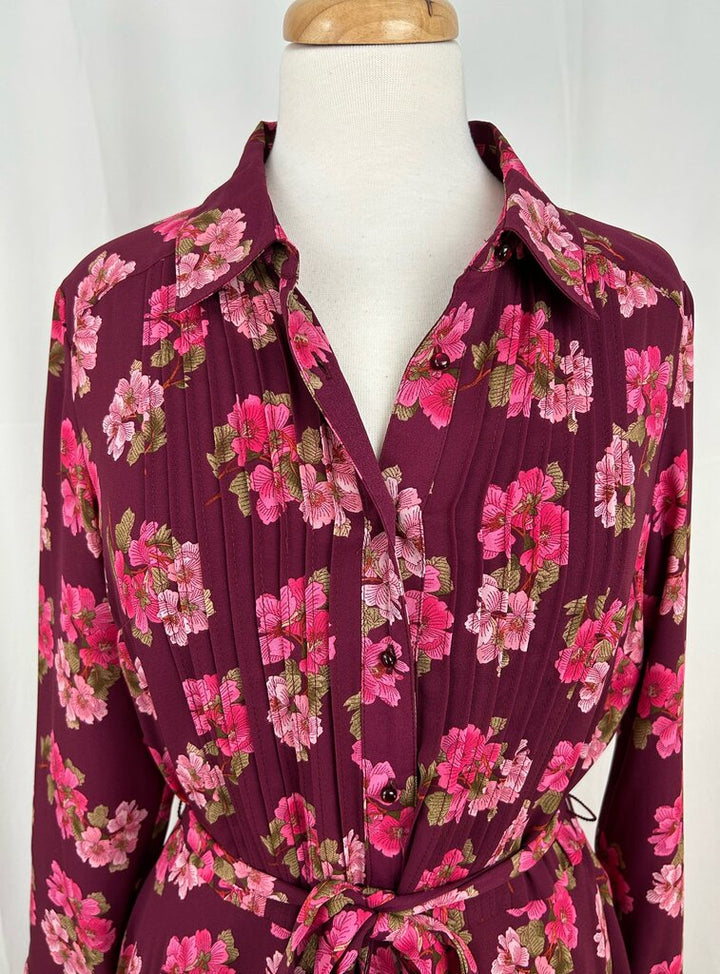 Nanette Lepore floral midi dress (size 10)