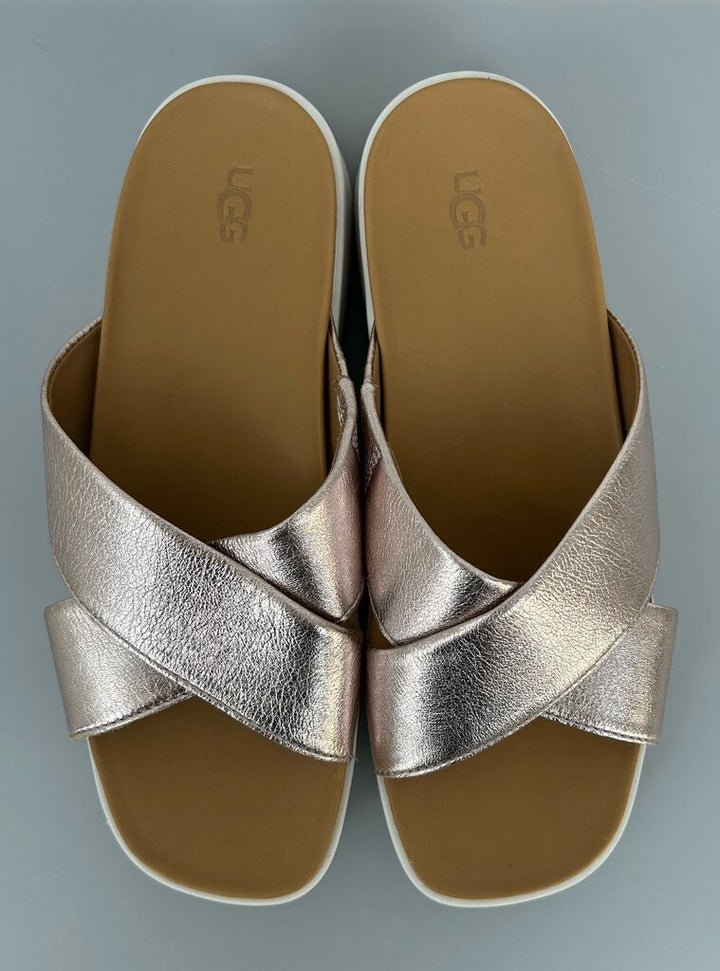 UGG metallic sandal (size 8)