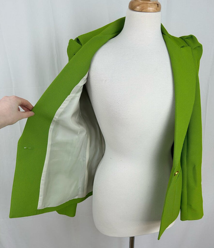 Smythe single button puff blazer (size 4)