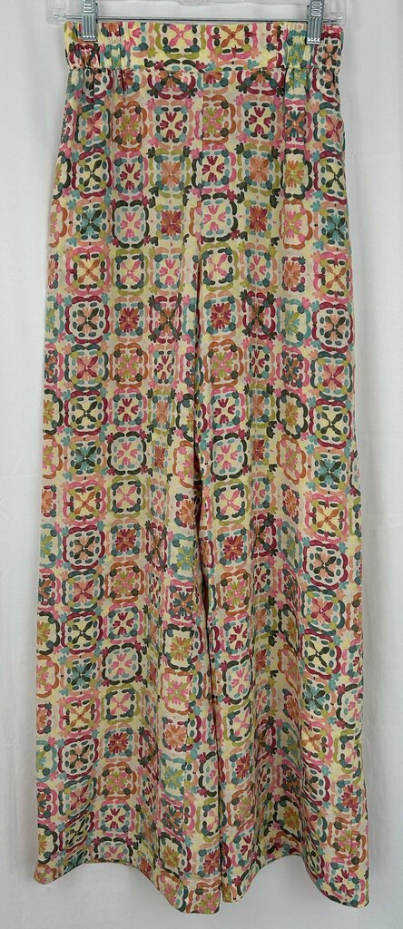 Momoni (Italy) tile print flowy pant (S/M)