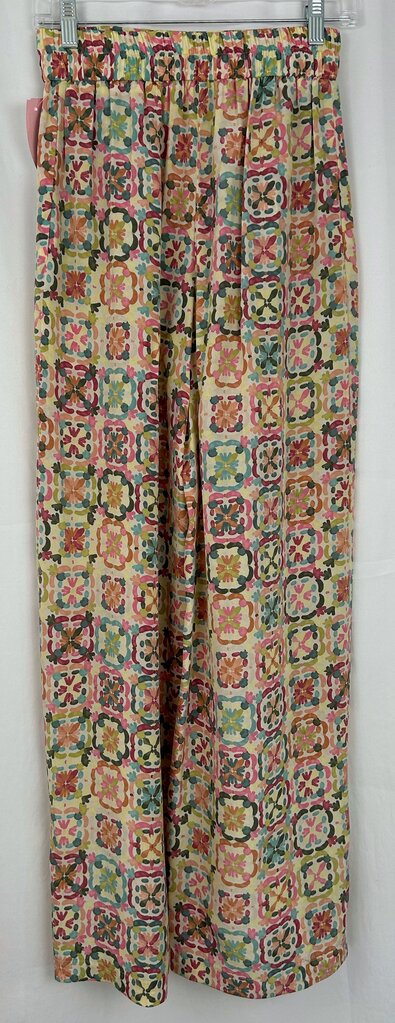 Momoni (Italy) tile print flowy pant (S/M)