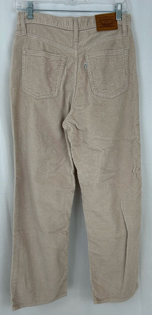 Levis Corduroy ribcage pant (size 28)