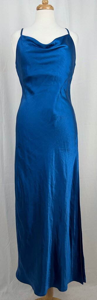Audrey 3+1 "Jillian" satin maxi dress (L)