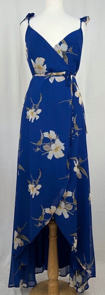 Lulu's NWT high-low maxi wrap dress (S)