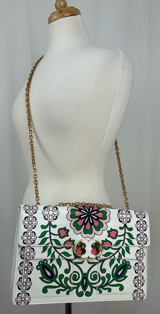 Tory Burch structured chain convertible crossbody