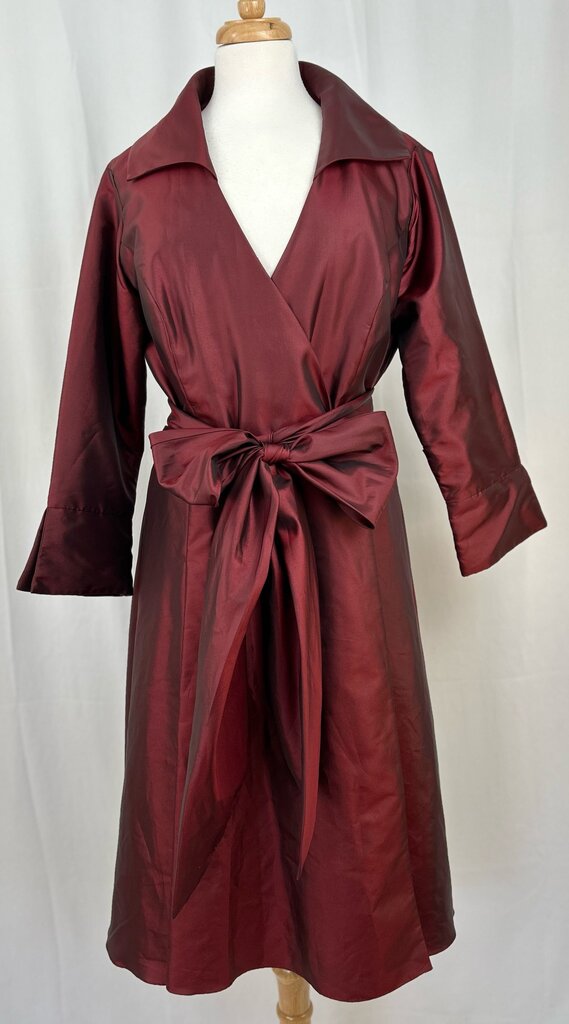 Bari Jay Wrap dress coat (size 8)