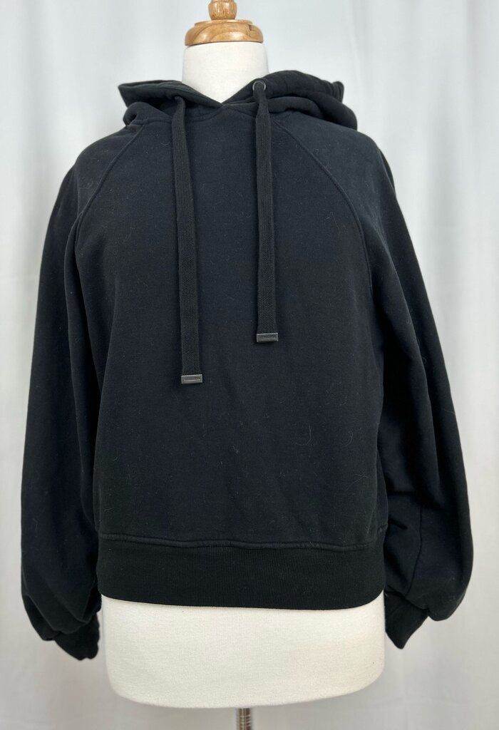 All Saints "Dana" oversized back zip hoodie (S)