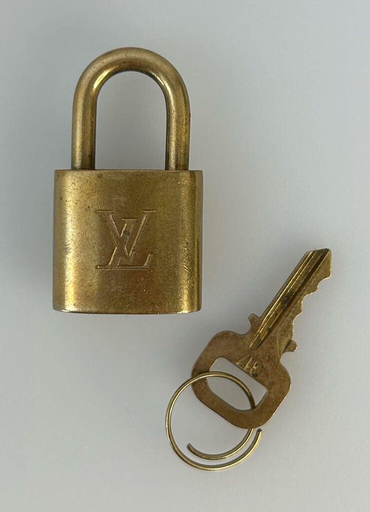 Louis Vuitton lock and key set
