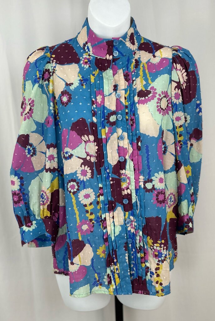 Smythe NWT floral blouse (XS/S)