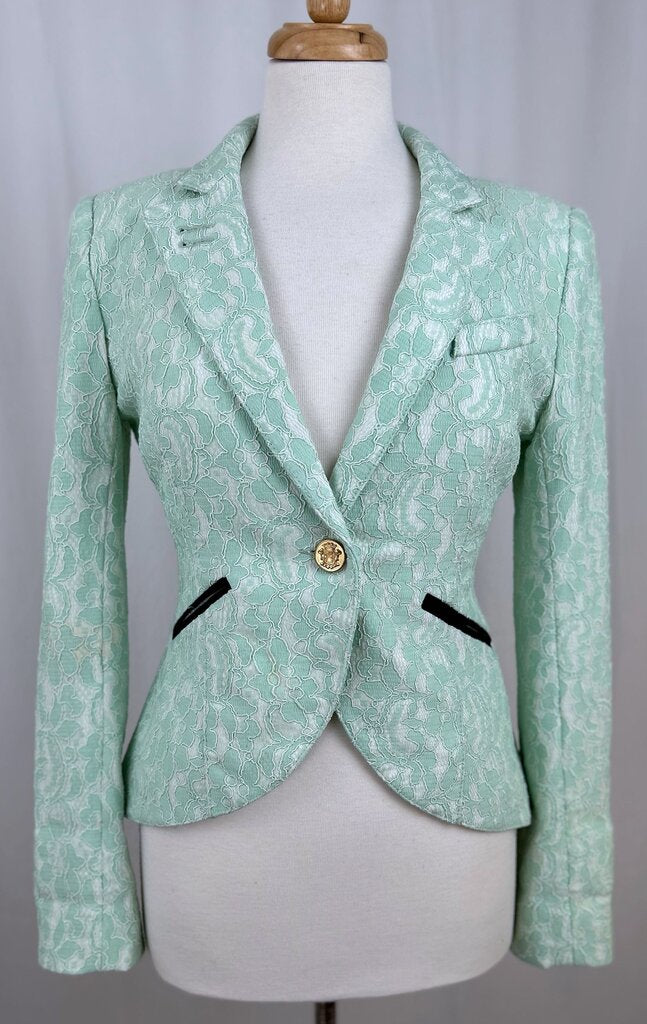 Smythe lacey single button blazer (size 10)