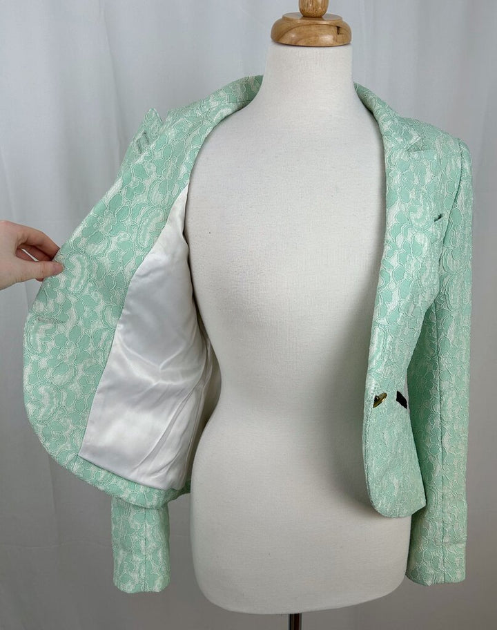 Smythe lacey single button blazer (size 10)