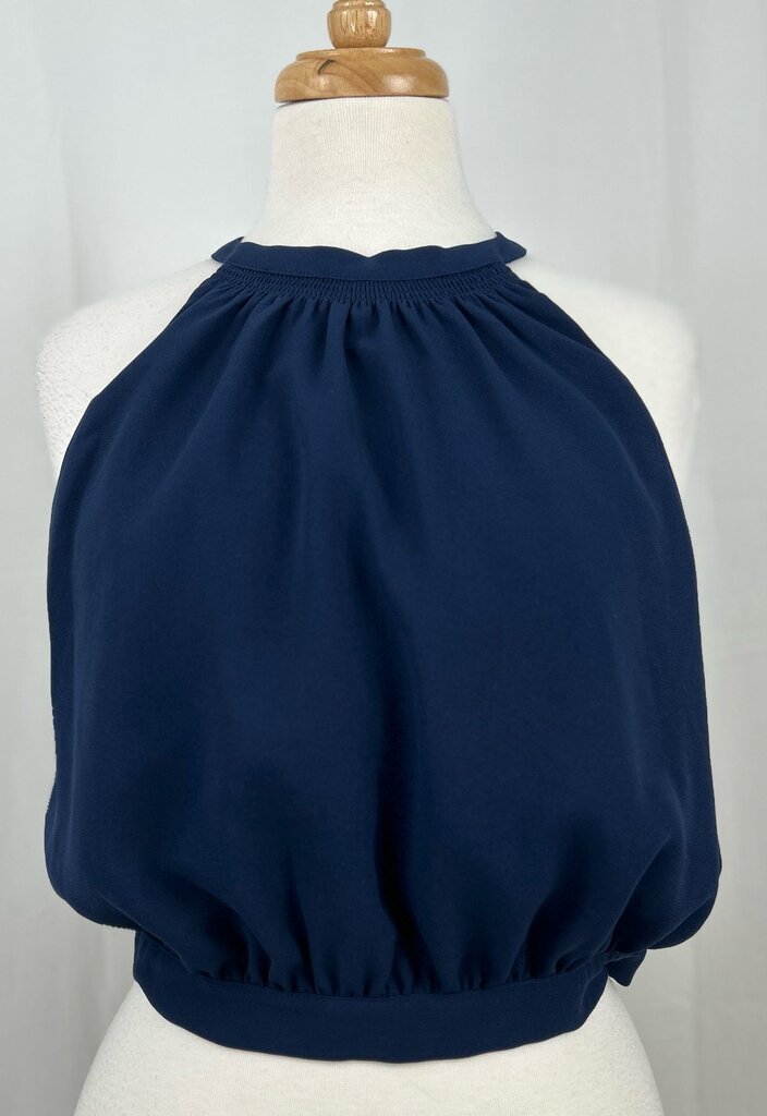 Wilfred silky halter crop (L)
