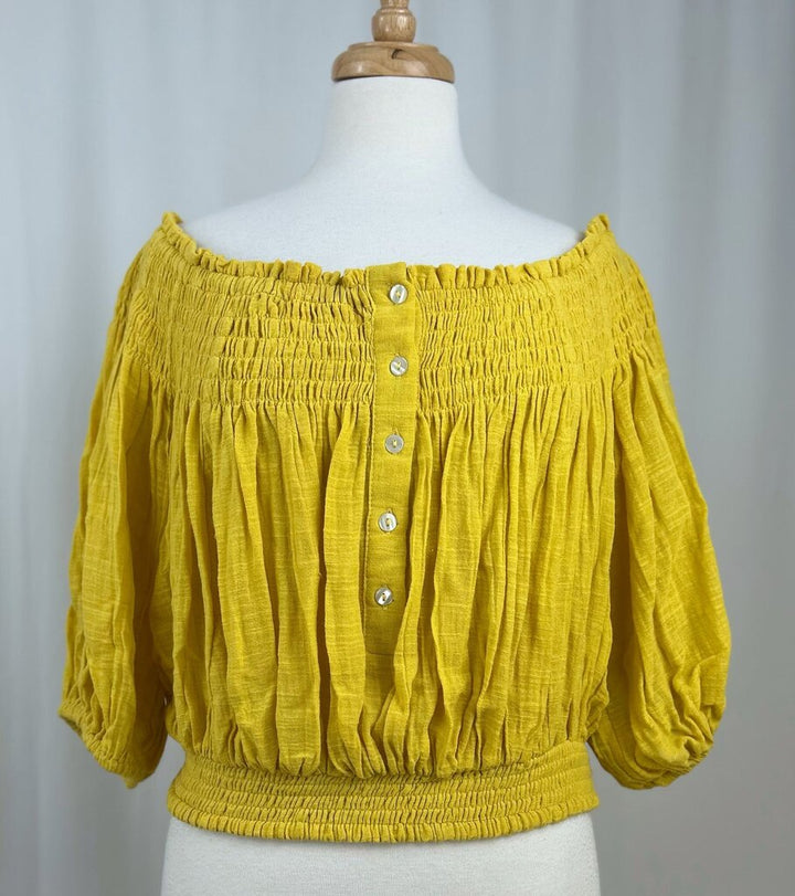 Free People peasant crop (S)