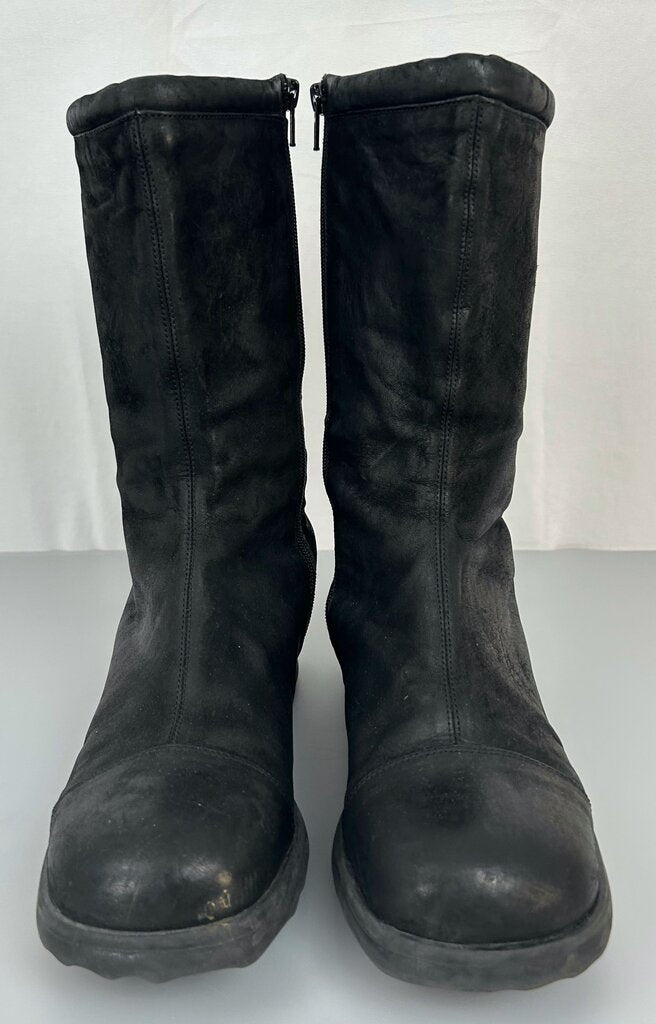 Fluevog "Shannon" calf moto boot (size 11)