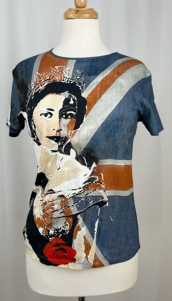 Alexander McQueen 2008 heritage "Elizabeth" tee (XS)