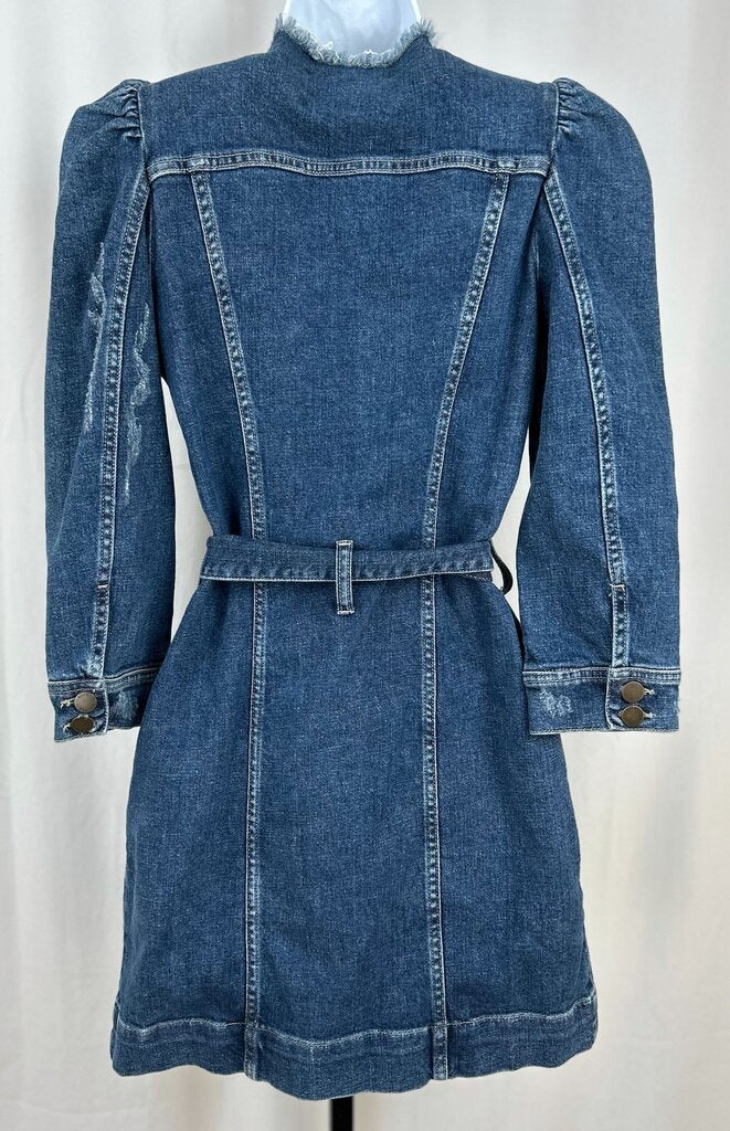 RetroFete NWT "Lema" denim mini dress (size 4)