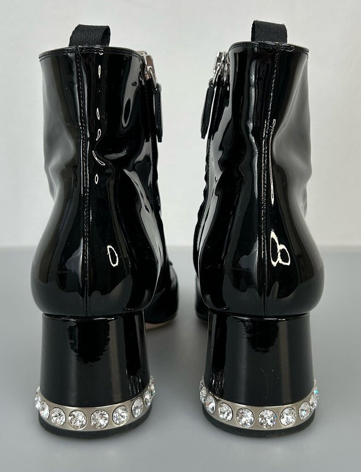 Miu Miu patent leather ankle boot (size 8)