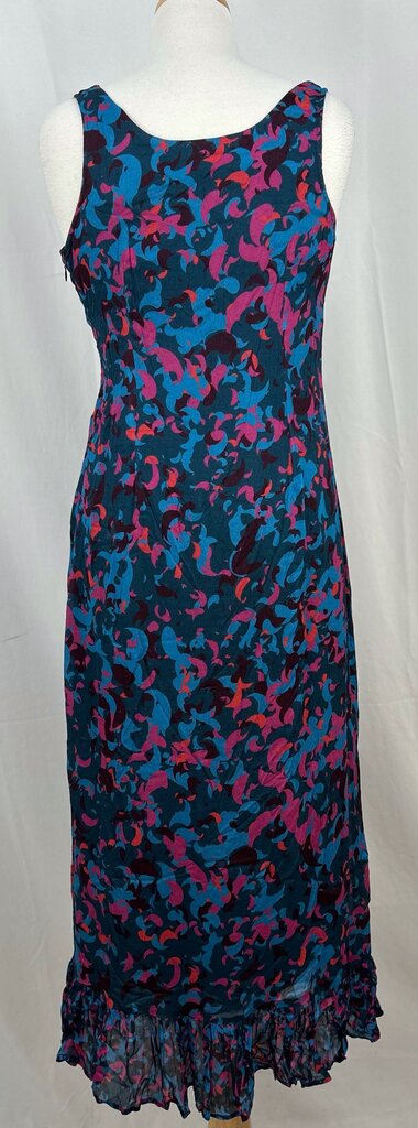 Conditions Apply (Anthro) swirly print midi dress (size 4)