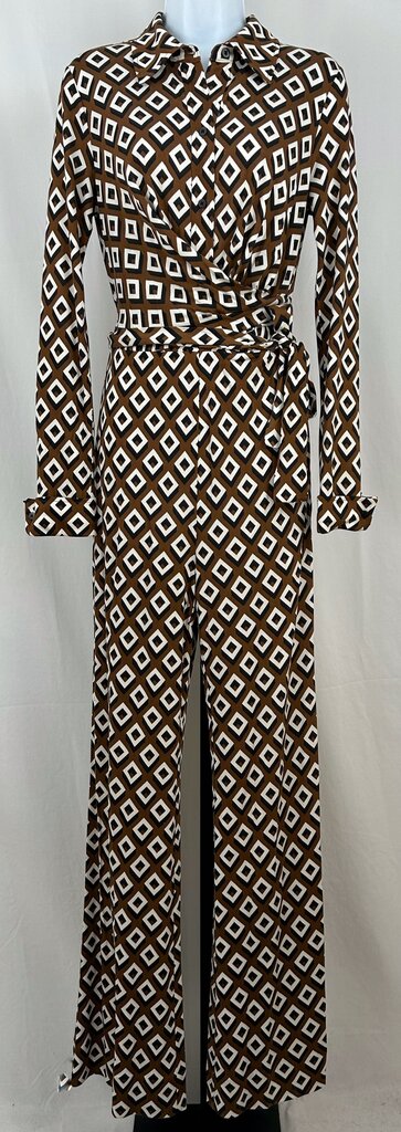 Diane Von Furstenberg NWT crossover jumpsuit (size 6)