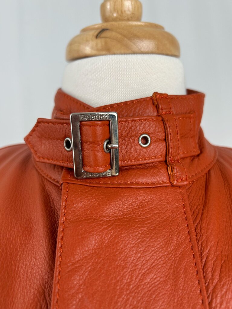 Belstaff cropped leather jacket (S)
