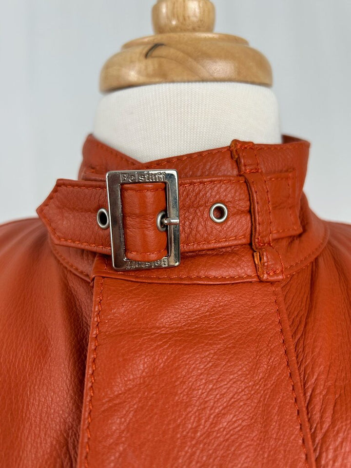 Belstaff cropped leather jacket (S)