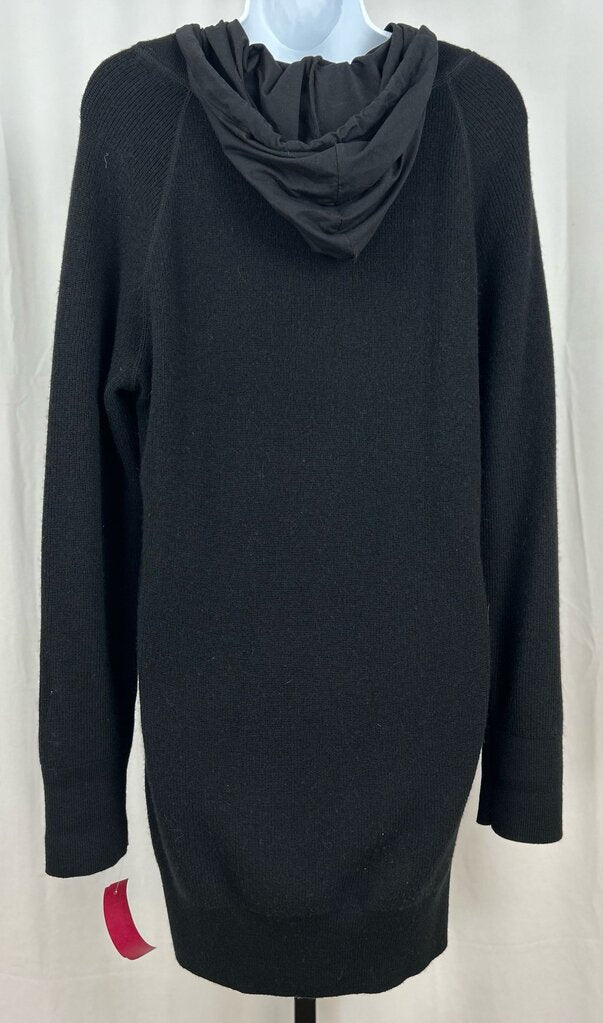 Alexander Wang T. layered hooded sweater dress (S)