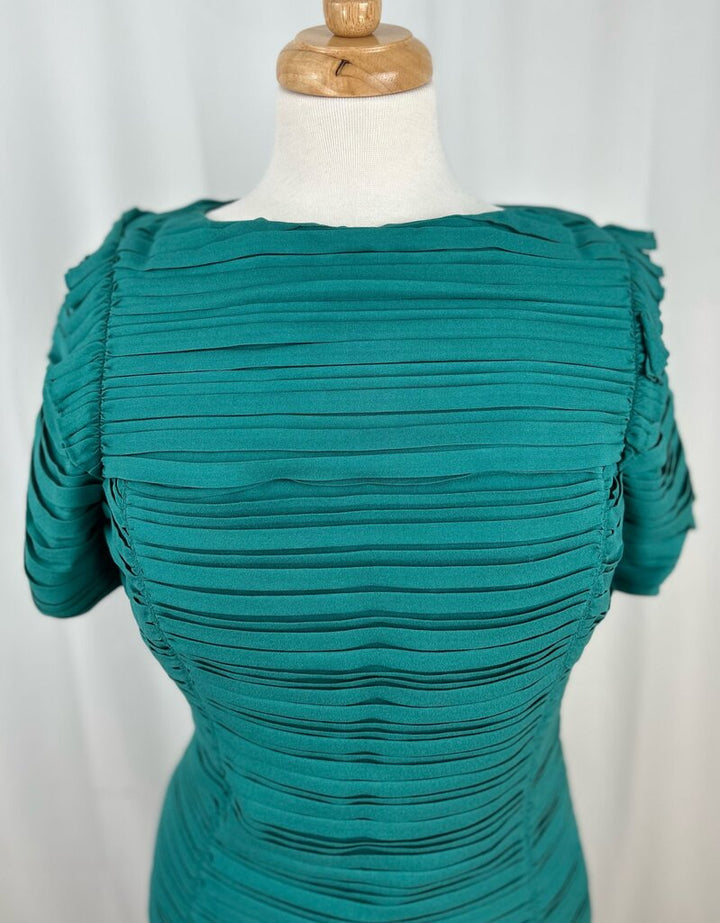 Burberry London ruched cocktail dress (S)