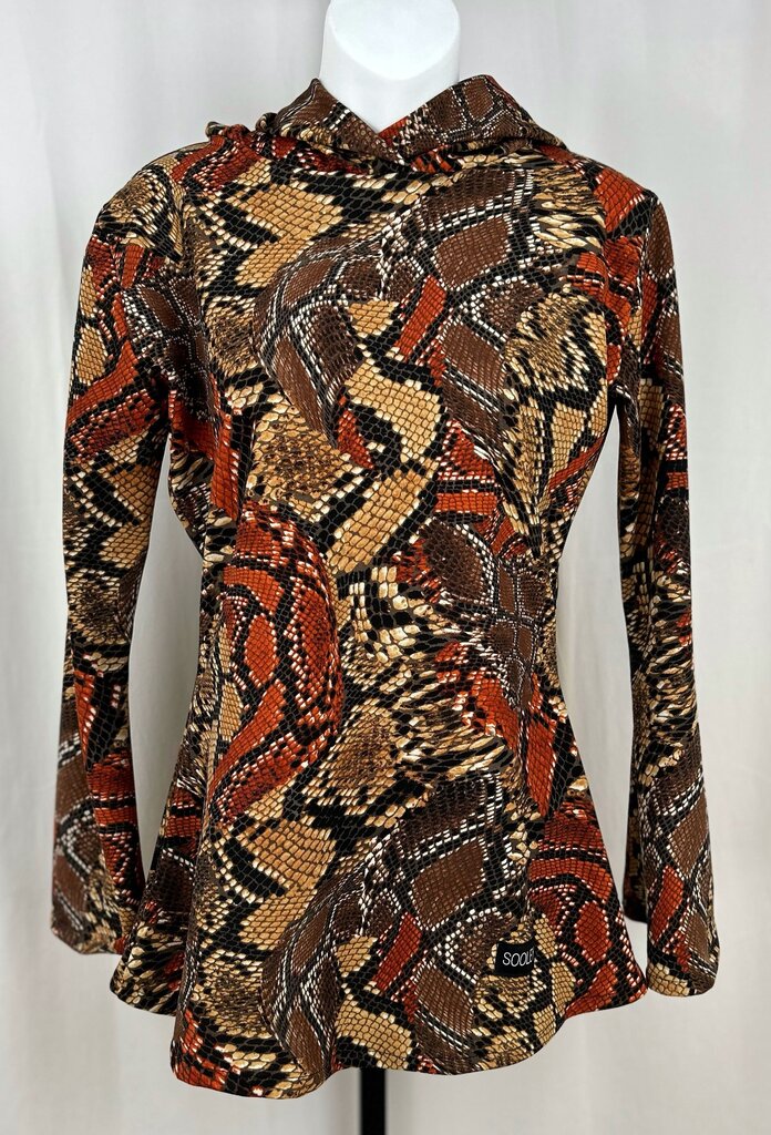 Sooley snake print hoodie (S)