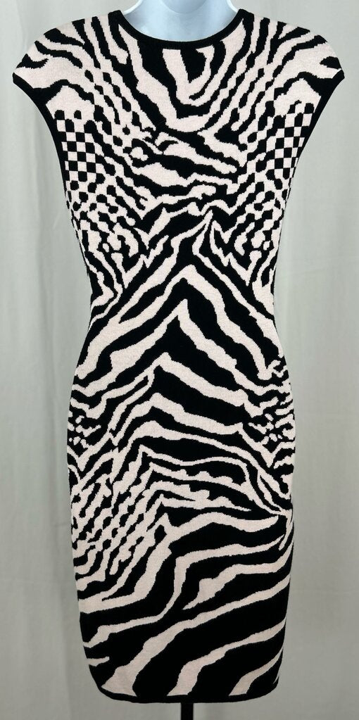 McQ Alexander McQueen tiger bodycon dress (M)