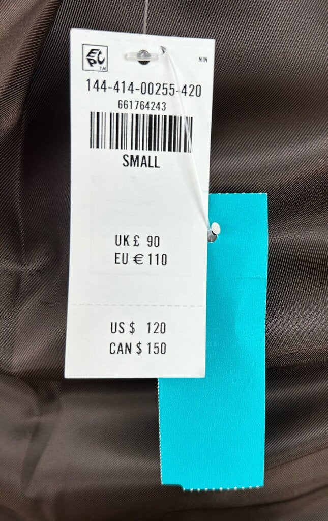 Abercrombie & Fitch NWT faux suede jacket (S)