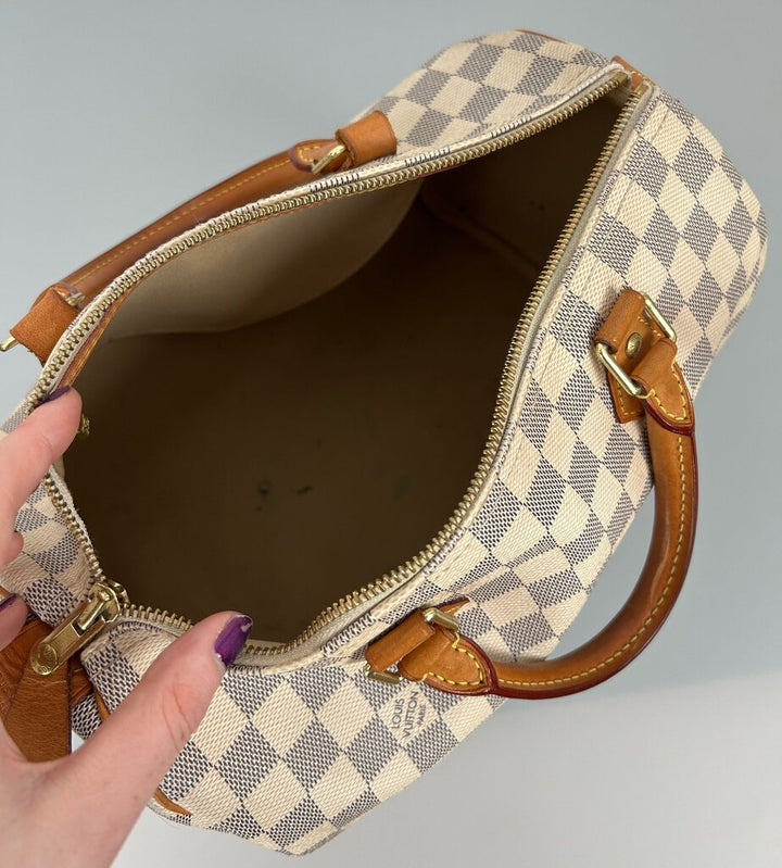 Louis Vuitton Speedy 30 Damiere Azur