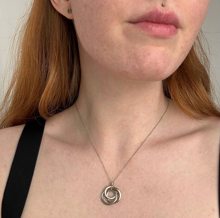 Tiffany & Co 1837 Interlocking circles necklace