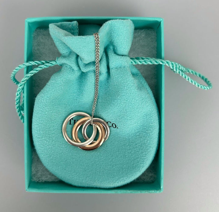 Tiffany & Co 1837 Interlocking circles necklace
