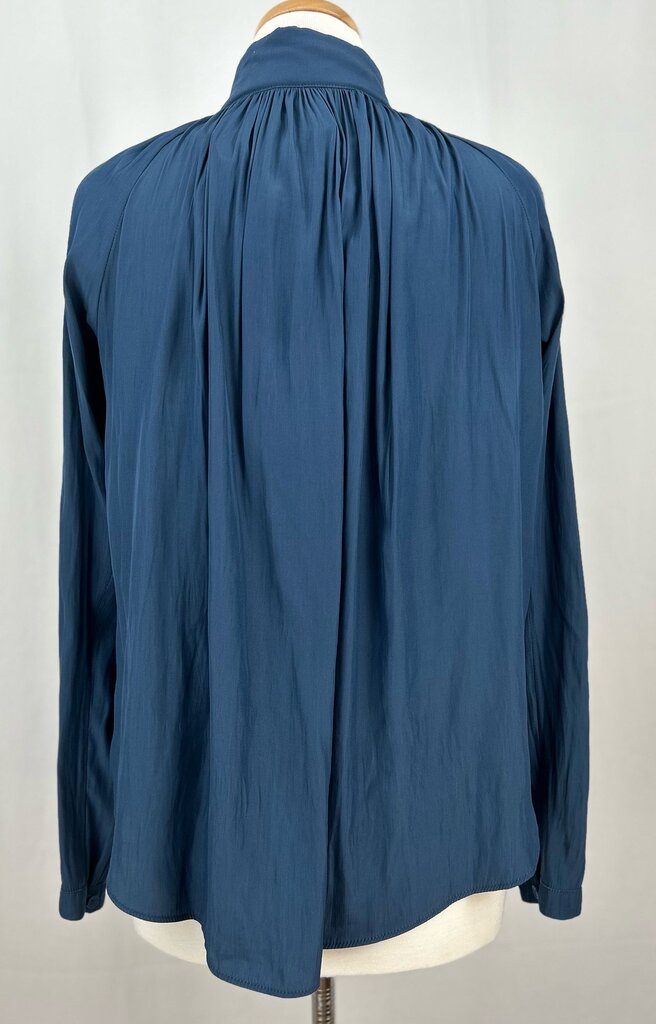 Smythe silky button up blouse (M)