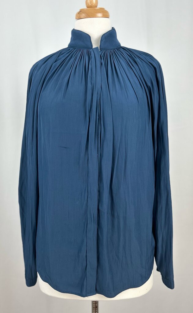 Smythe silky button up blouse (M)