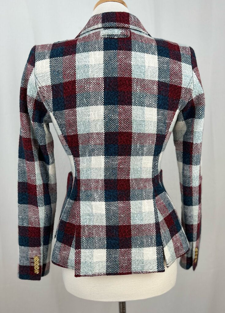 Smythe tweed duchess blazer (size 8)