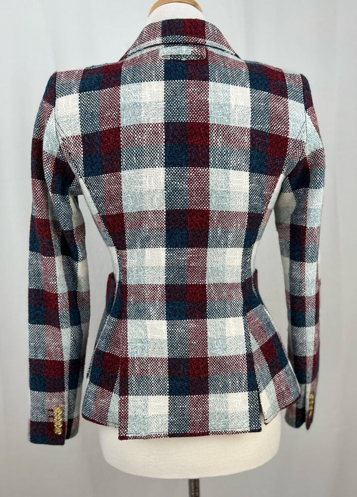 Smythe tweed duchess blazer (size 8)