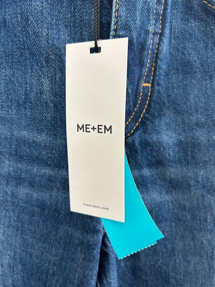 Me+Em NWT Split seam high rise jean (size 24)