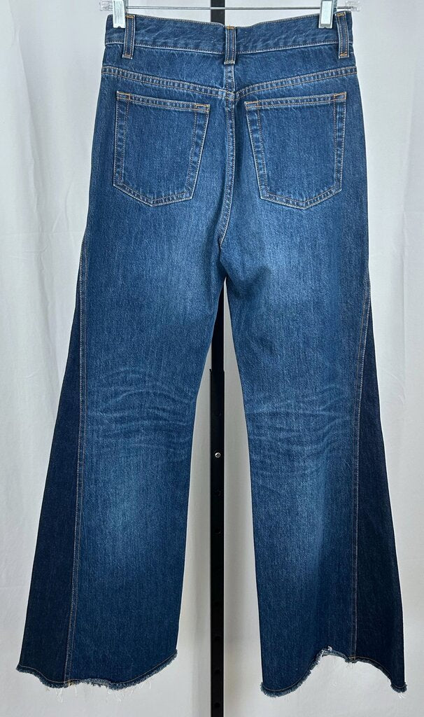 Me+Em NWT Split seam high rise jean (size 24)