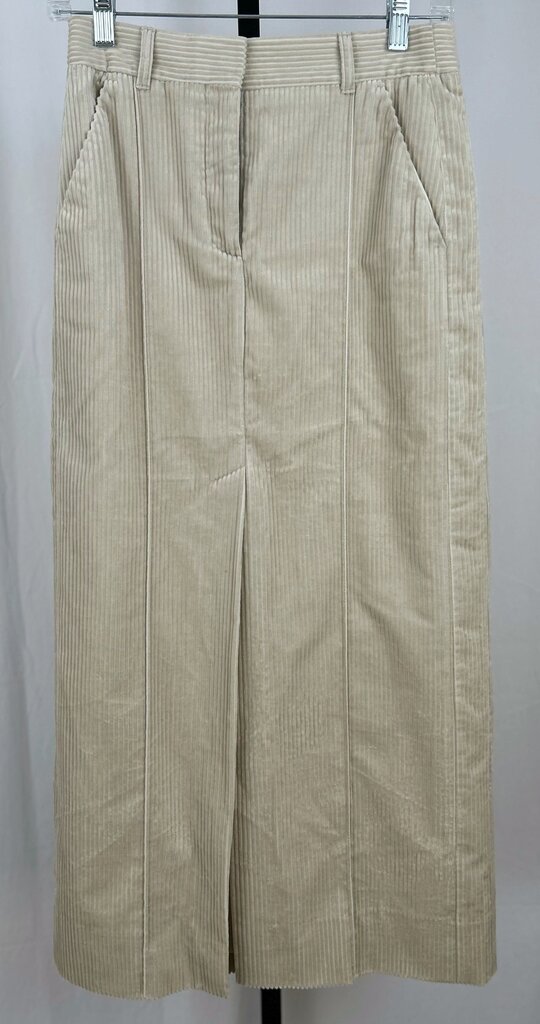 Me+Em wide wale corduroy maxi skirt (size 2)