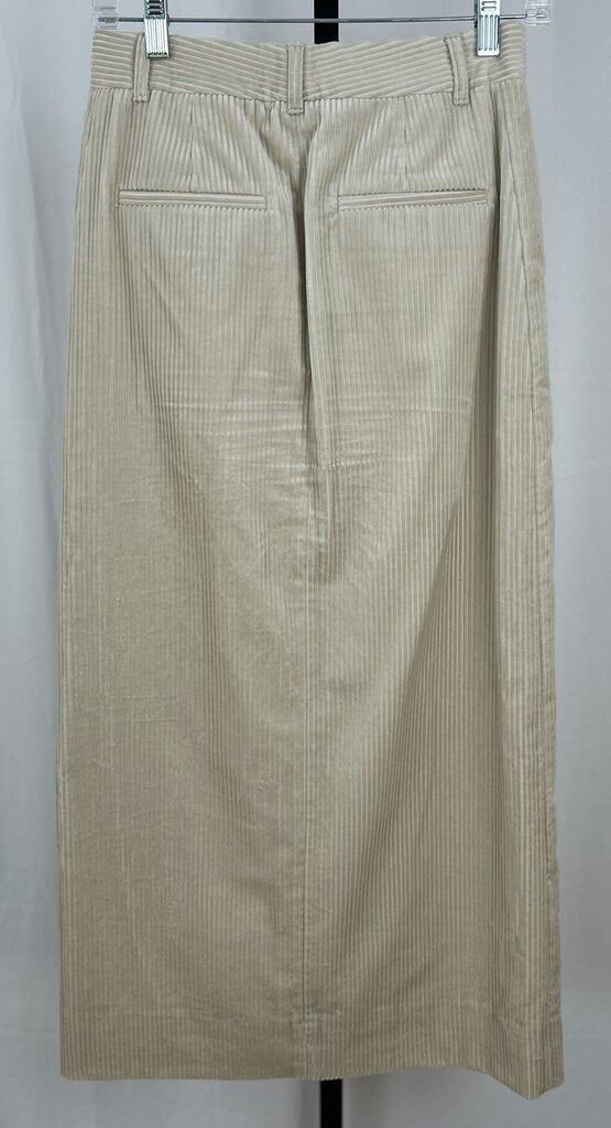 Me+Em wide wale corduroy maxi skirt (size 2)