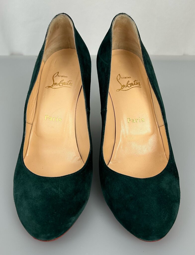 Christian Louboutin Suede Wedge (size 7.5)