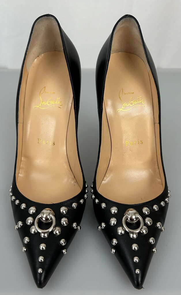 Christian Louboutin "Door Knock" leather stiletto (size 8)