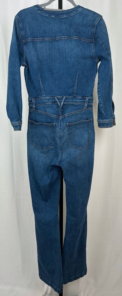 Savanna denim bootcut jumpsuit (size 8)