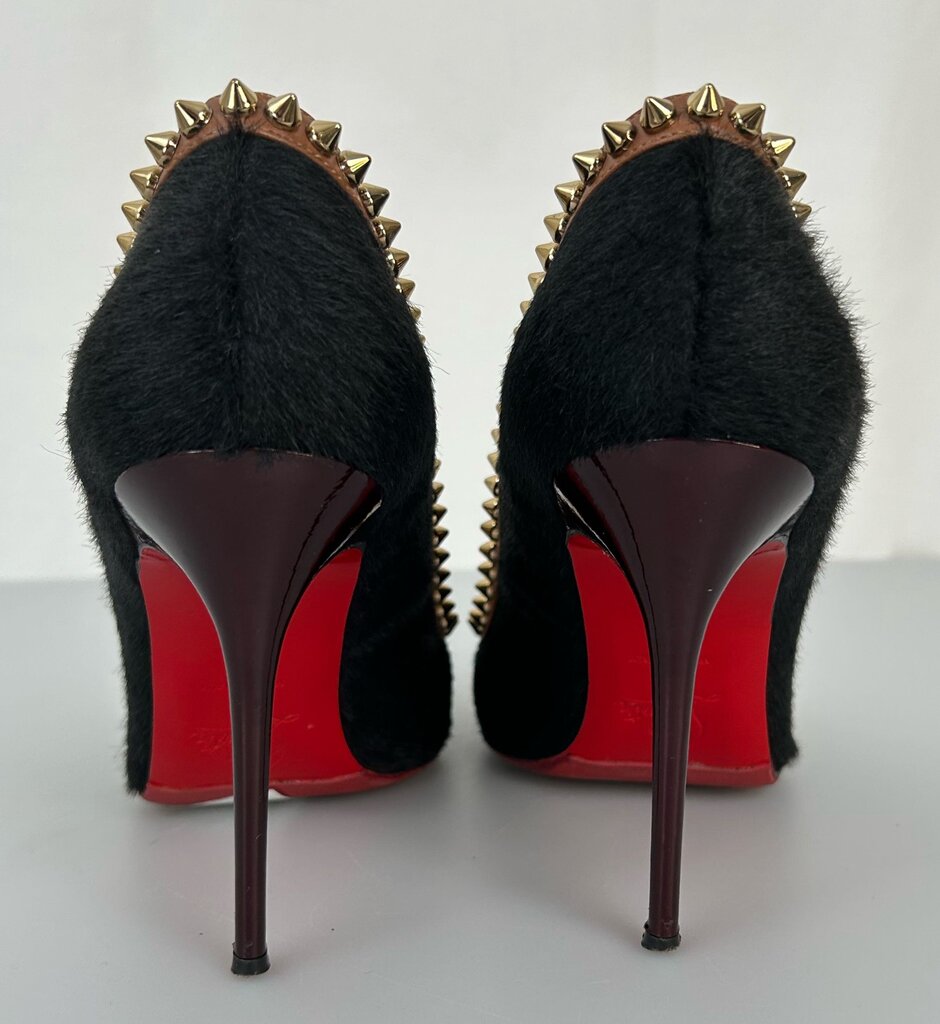 Christian Louboutin Malabar pony hair stiletto (size 8)