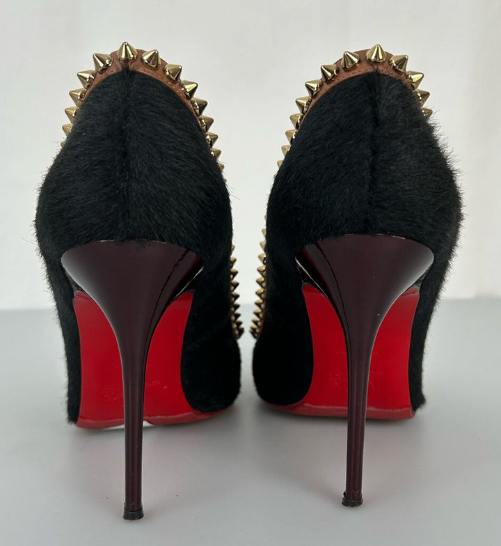 Christian Louboutin Malabar pony hair stiletto (size 8)