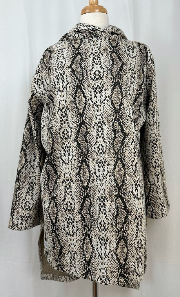 Sooley hooded high-low oversized tunic (L/XL)