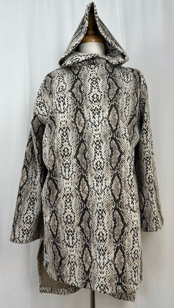 Sooley hooded high-low oversized tunic (L/XL)